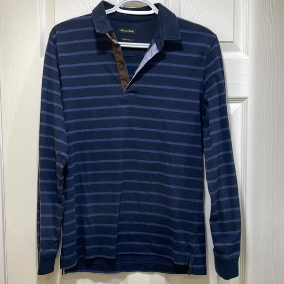 massimo dutti long sleeve polo